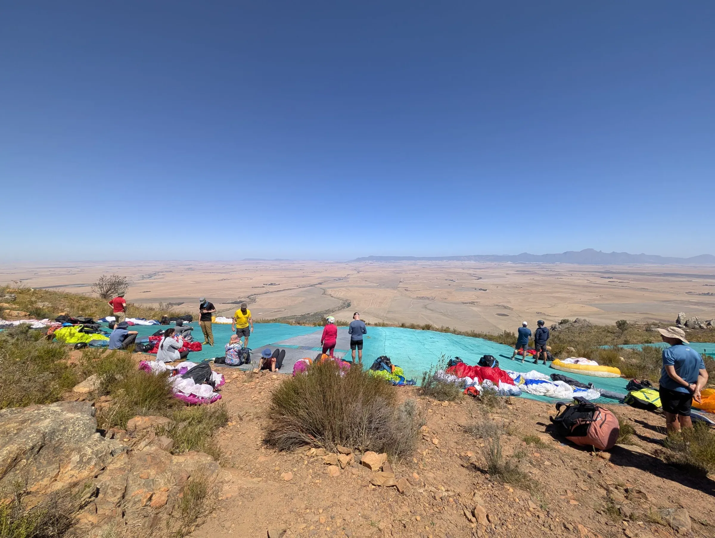 Paragliding on XC & thermalling – South Africa