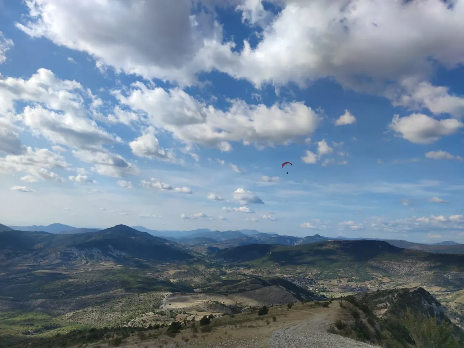 Paragliding on XC flying – Laragne