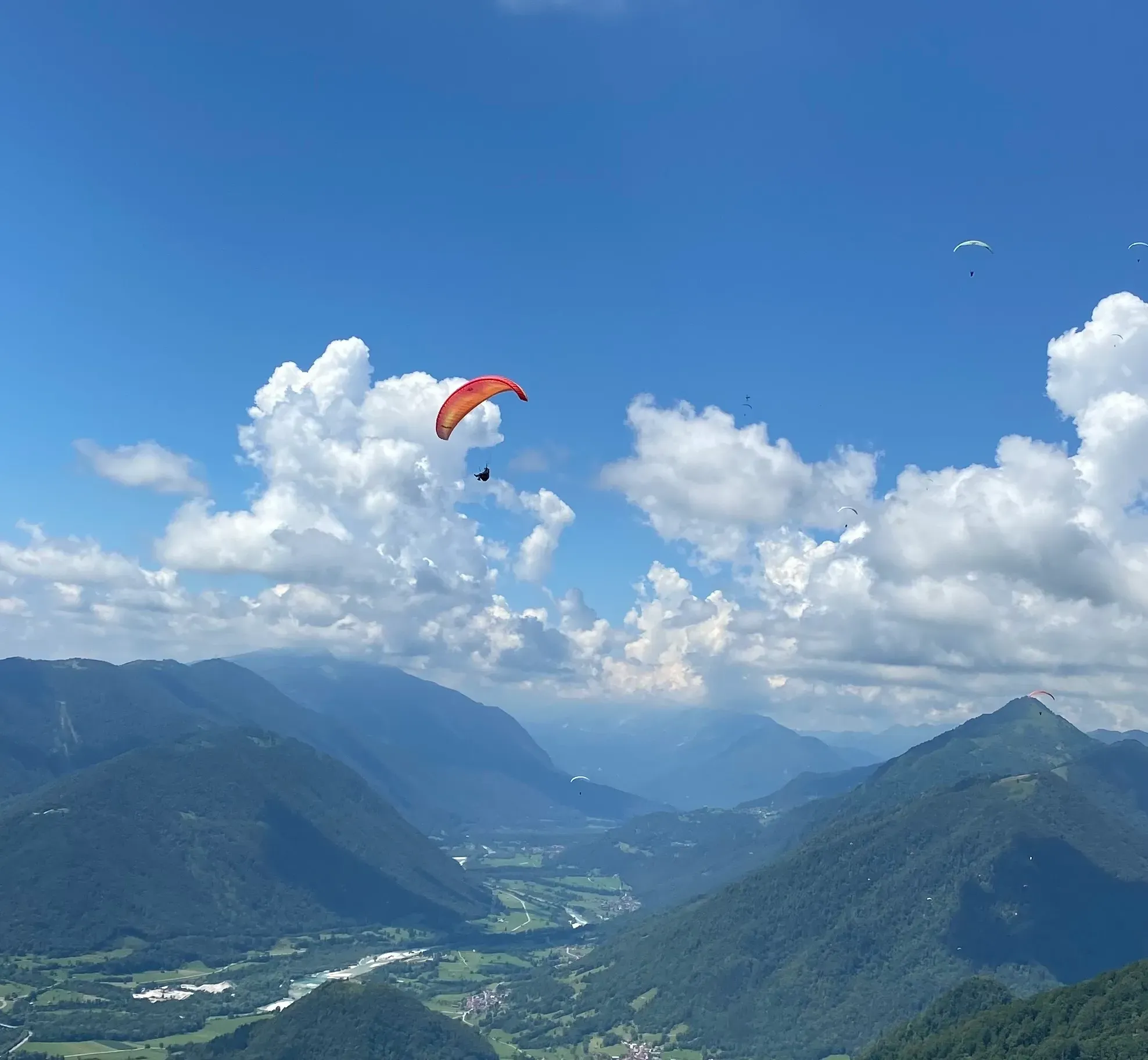 Paragliding on XC flying – Slovenia