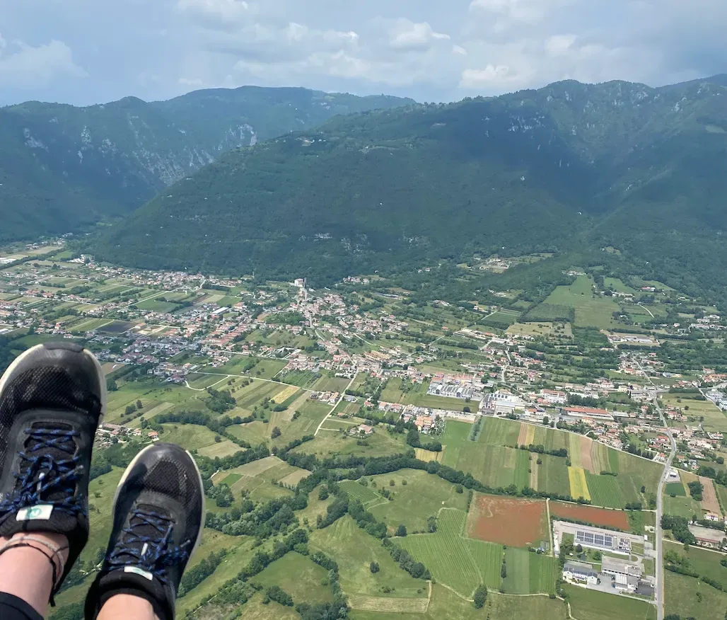 Paragliding on Thermalling – Bassano