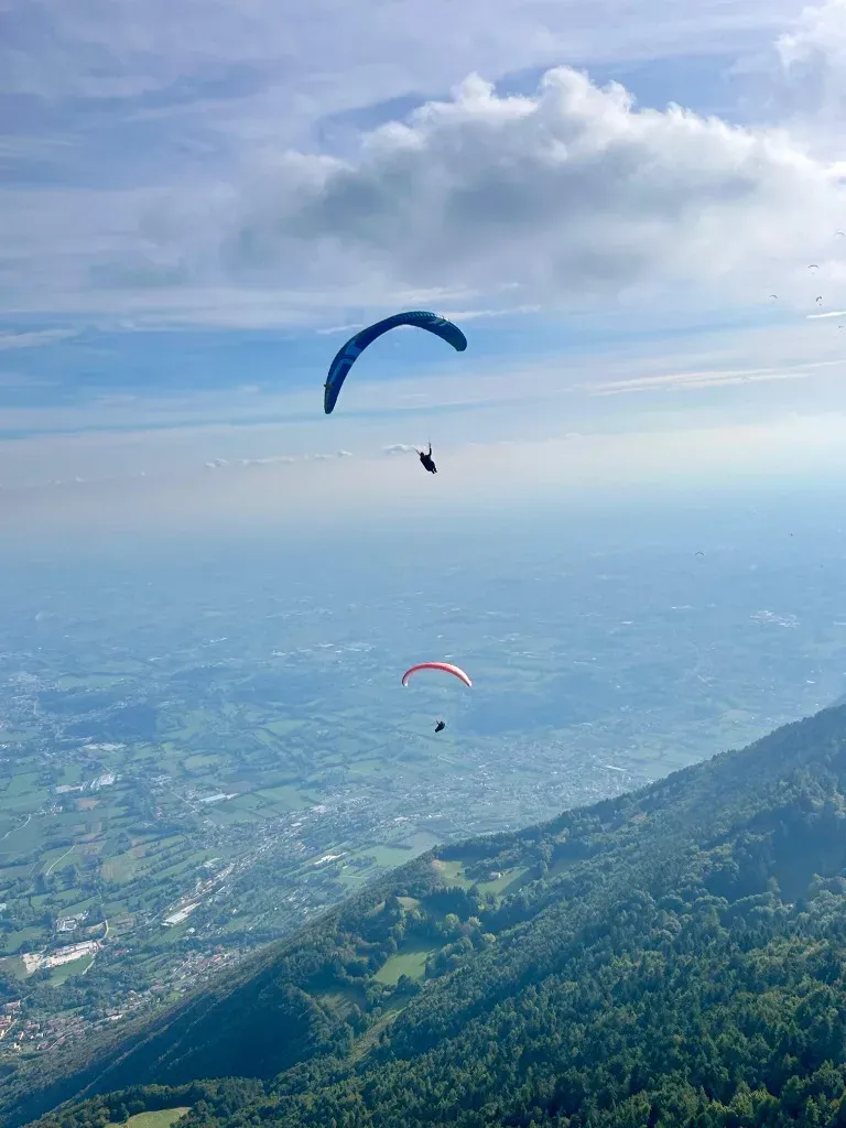 Paragliding on Intro to XC – Bassano