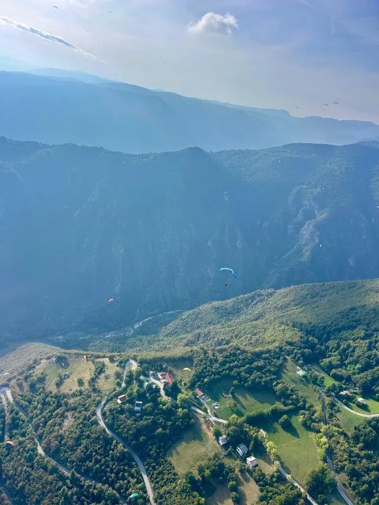 Paragliding on XC flying – Bassano